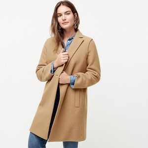 J. Crew Daphne Boiled Wool Coat